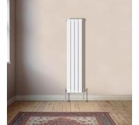 NRG Vertical 1600x272mm Double Flat Panel Designer Radiator, White