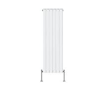 NRG Vertical 1600x408mm Double Flat Panel Designer Radiator White