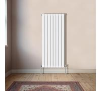 NRG Vertical 1600x544mm Double Flat Panel Designer Radiator, White