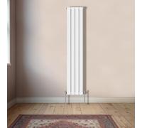 NRG Vertical 1800x272mm Single Flat Panel Designer Radiator Perfect for Kitchen, Bathroom, Living Room