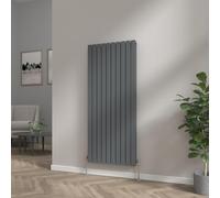 NRG Vertical Column Radiator 1600x680mm Double Flat Panel Rad Anthracite