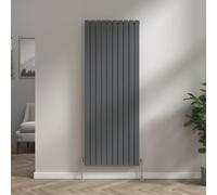 NRG Vertical Flat Panel Designer Radiator Double 1800x680mm Anthracite