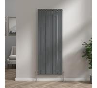 NRG Vertical Flat Panel Designer Radiator Single 1800x680mm Anthracite