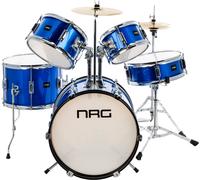 NRG Young Rocker Blue Junior Drum Set