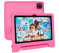 NRKDUBQ - kids tablet, 10.1" HD IPS display, Android 13 64GB, 4GB RAM, Octa Core kids tablet with kid-proof case, parental controls, 15 hours battery,
