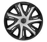 NRM 15" Hubcaps Wheel Covers Trims Set Weather Resistant Universal Silver 4 PCS ABS