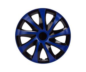 NRM KO250 Wheel Draco Cs-Silver / Black, 14 inches, Set of 4