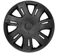 NRM N-Power Wheel Trims for Steel Wheels Hub Caps Set of 4 Car Vehicle Suitable for Most Brands and Rims ABS Plastic (Matte Black, 14 Inches)