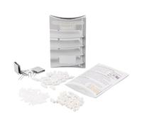 NRM online Plantation Shutter Repair Kit 80 PCS - Louver Pins & Tilt Rod Staples - Spring Loaded & Fixed Fixing Pins for Window Shutters