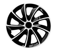 NRM STIG Extra 17" Hubcaps Wheel Covers Car 4 PCS Set for Steel Rims ABS Black Universal