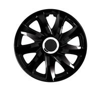 NRM Universal Wheel Trims DRIFT Black 16", set 4 pieces