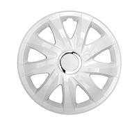NRM Universal Wheel Trims DRIFT White 13", set 4 pieces