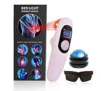 NRO® 210mW CE Certified LLLT for Pet/Men/Women Light Therapy Pain Relief Device for Muscle&Joints with 12X650 + 808nm with 3D Massage Ball