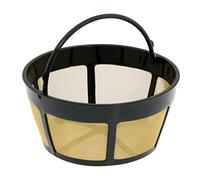 NRP Basket Mesh Bottom Gold-tone Coffee Permanent Filter Universal for Drip Coffeemakers 8-10cup | Breville BDC, Mr.coffee, Cuisinart GTF-B, Hamilton Beach, CRUX & MORE