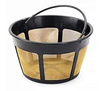 NRP (Tall) 12-Cup Permanent Coffee Filter Replacement for Drip Coffee Maker Kitchenaid & More | Screen Bottom Basket Filter