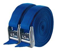 NRS 2.5cm Heavy Duty Straps - 4.5m (Pair) - Iconic Blue