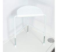 NRS 48 cm Nuvo Corner Shower Stool