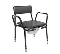 NRS Healthcare Extra Low Commode - Adjustable Height