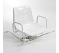 NRS Healthcare Adjustable Aluminum Swiveling Bath Seat