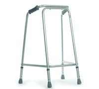 NRS Healthcare Aluminium Lightweight Domestic Height Adjustable (665-740 mm) Coopers Walking Frame, Short
