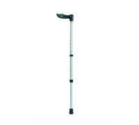 NRS Healthcare Aluminium Lightweight Height Adjustable (670-925mm) Coopers Comfy Grip Walking Stick, Left Handed