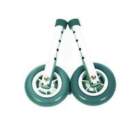 NRS Healthcare Aluminium Lightweight Replacement Coopers Walking Frame Wheels, Pair