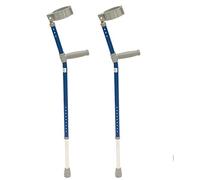 NRS Healthcare Blue Coloured Crutches (Eligible for VAT Relief in The UK)