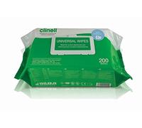 NRS Healthcare Clinell Antibacterial Hygiene Wipes x 200 Pack