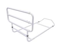 NRS Healthcare Folding EasyFit Bed Guard, White