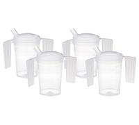 NRS Healthcare Feeder Cup with Handle with Wide Spout (Pack of 4)