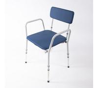 Nrs Healthcare Flat Pack Height Adj. Dovedale Commode