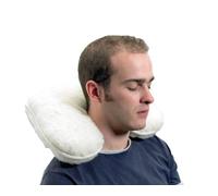 NRS Healthcare Fleece Neck Support/Travel Cushion