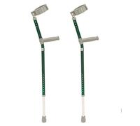 NRS Healthcare Green Coloured Crutches (Eligible for VAT relief in the UK)