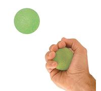 NRS Healthcare Hand and Wrist Gel Exercise Ball, Medium Resistance, Green