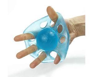 NRS Healthcare Handy Grip Hand and Wrist Exerciser, Blue, Heavy Grip, 110 g