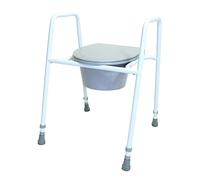 NRS Healthcare Height Adjustable Toilet Frame and Seat
