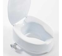NRS Healthcare Linton Plus Raised Toilet Seat with Lid - 150mm (6 inches)
