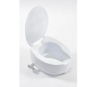 NRS Healthcare Linton Plus Raised Toilet Seat with Lid - 150mm (6 inches)