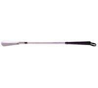 NRS Healthcare Long Handled Shoe Horn - Chrome Style