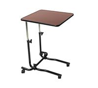 NRS Healthcare M15691 Portable Overbed/Chair Table - Tilting, Adjustable and Wheeled