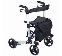 NRS Healthcare Compact Easy Rollator - Silver