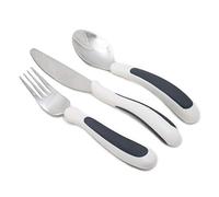 NRS Healthcare Kura Care Adult Cutlery Set - White