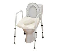 NRS Healthcare M92740 Healthcare Mowbray Lite Toilet Seat and Frame, '510' version (extra width between arms) -pre-assembled