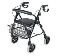 NRS Healthcare Mobility Care 4-Wheel Aluminium Rollator