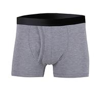 NRS Healthcare P andS Healthcare Men's Inco-Elite Washable Trunk with Built in Pad, Grey (Eligible for VAT Relief in The UK)