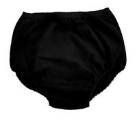 NRS Healthcare P andS Ladies Protective Absorbent Waterproof Pants and Briefs, Black, X-Large (Eligible for VAT Relief in The UK)