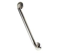 NRS Healthcare Polished Stainless Steel Grab Rail - 45 cm (18 inch) Length, Chrome