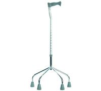 NRS Healthcare Tetrapod Walking Stick with Large 4 Leg Base