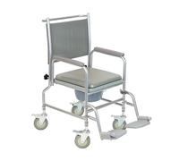 NRS Healthcare Height Adjustable Wheeled Commode