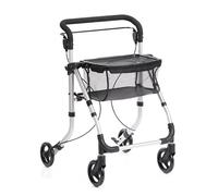 NRS Indoor Rollator Silver, a Lightweight and Stylish Mobility Solution Designed for Smooth, Effortless Movement Indoors